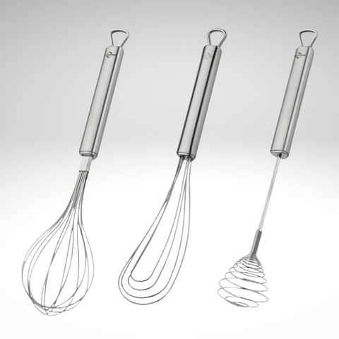 3-piece Whisk Set