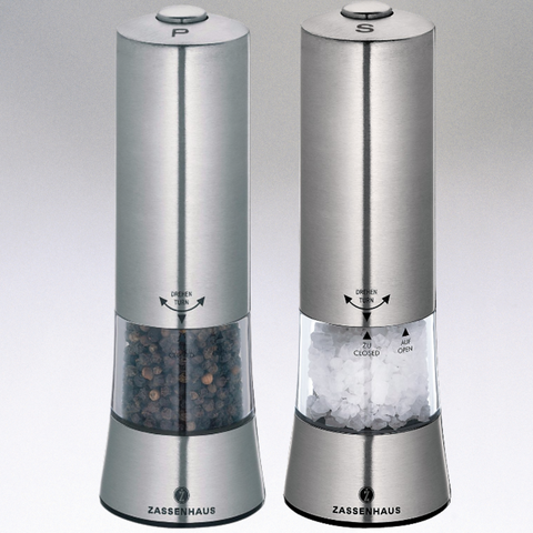 Salt and Pepper MIll Set X-PLOSION Black 34642 – Gourmet Kitchenworks