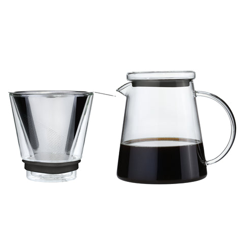 OXO BREW Glass Pour-Over Set – Plain Espresso