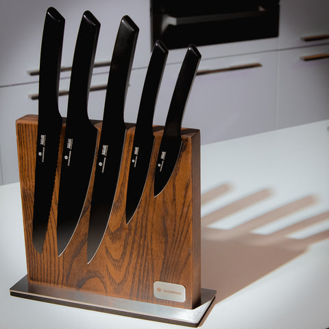 Wooden Magnetic Knife Stands